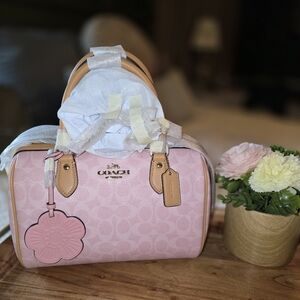 NWT Coach Medium Powder Pink Rowan STILL FACTORY WRAPPED